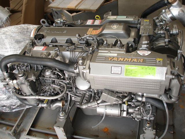 Yanmar diesel engine 315 hp.